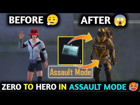 ZERO TO HERO IN ASSAULT MODE 🤯 PUBG METRO ROYALE