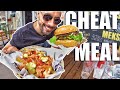 CHEAT MEAL: Dupli burger i pomfrit sa slaninom i topljenim sirom.