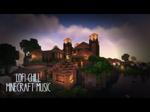 COLD Sunset Lofi - Chill Minecraft Vibes