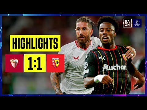 FC Sevilla - Lens | UEFA Champions League | DAZN Highlights
