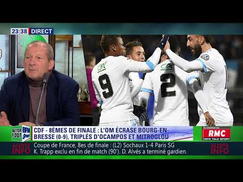 After Foot du mardi 06/02 – Partie 2/3 - L'OM écrase Bourg-en-Bresse (9-0)