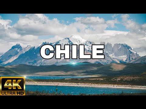 FLYING OVER CHILE (4K UHD) - AMAZING BEAUTIFUL SCENERY & RELAXING MUSIC