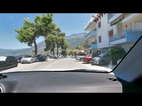 Greece Kalamata best beach road