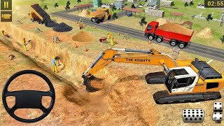Road Construction Simulator Game 3D - JCB Simulator : Dumper Simulator 