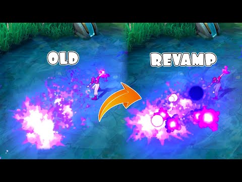 Dyrroth Orochi Chris Revamp VS OLD Skill Effects
