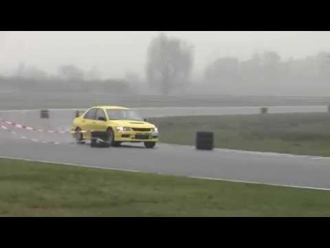 VIII SuperOes Tor Poznań 2014 - Daniel Flis - Mitsubishi Lancer EVO VIII