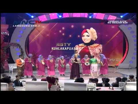 Risti " Cintai Aku Karena Allah " Kuala Kapuas - Gerbang Show (21/4)