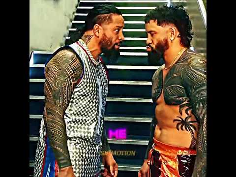 Jimmy motivates Jey Uso and slaps Gunther - WWE RAW Edit #wwe #jeyuso #gunther #wweraw #netflix