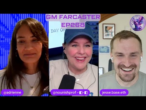 GM Farcaster ep268 July 21, 2025 with Jesse Pollak