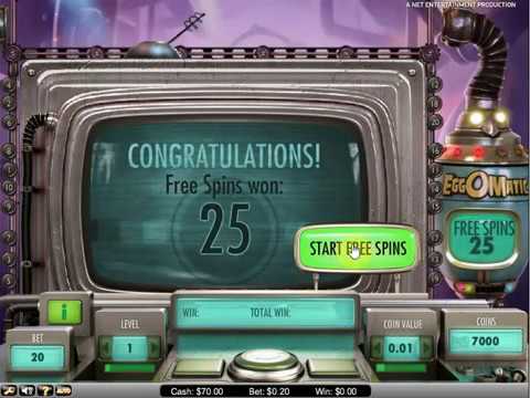 Eggomatic Slots - Super Mega Bigwin 180x bonus