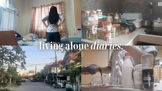 Living Alone in the Philippines | deep cleaning the apartment, cooking vlog, back to running