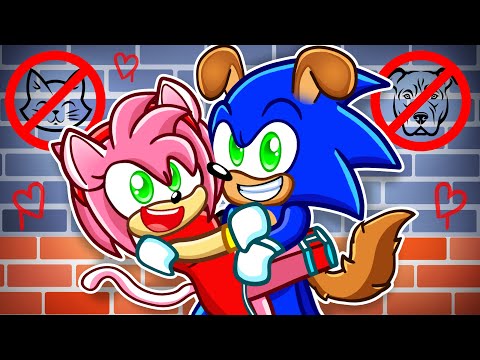 Gatos VS Perros AMOR PROHIBIDO en Roblox SNAPCHAT!