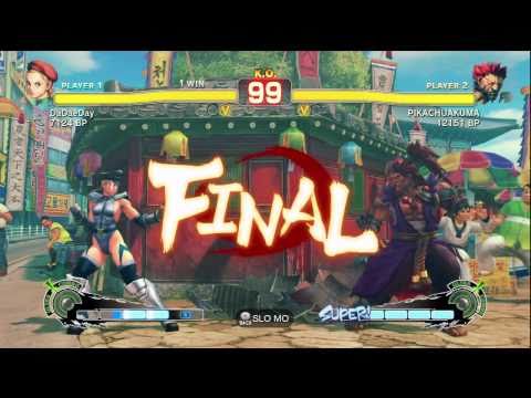 DaDaeDay ( CAMMY ) VS JR RODRIGUEZ ( AKUMA ) SSFIV ENDLESS BATTLE MATCH ON XBL GAMES 7-11