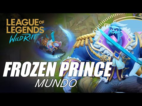League of Legends: Wild Rift Frozen Prince Mundo Skin Spotlight