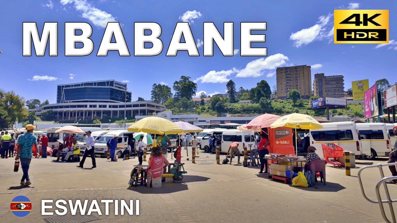 Mbabane – Exploring the Compact Capital on Foot | Eswatini 🇸🇿 Feb 2026 [4K HDR]