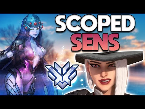 THE PERFECT Sensitivity for WIDOW, ASHE and ANA (Overwatch 2)