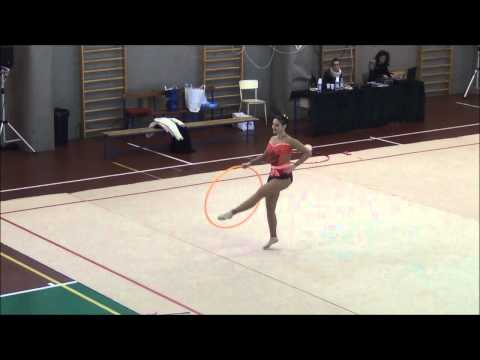 Sabrina Piras Combinata Cerchio/Nastro - 1a Regionale Uisp 2014