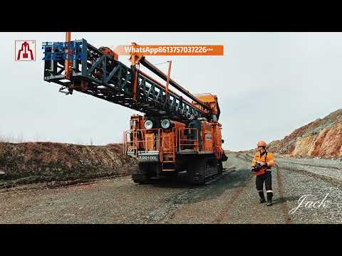 ZEGA R8100牙轮钻机实战｜潜孔&牙轮双模式，深达62.5米的矿山利器！｜Heavy-Duty Drill Rig in Action!