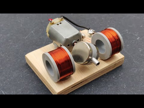220V Free Energy Generator Using Neodymium Magnet