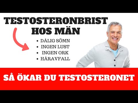Testosteronbrist Hos Män