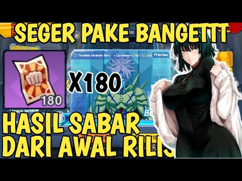 GACHA 180 TICKET !! AUTO NAIK DRASTIS BP - ONE PUNCH MAN: THE STRONGEST
