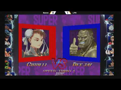WNF Oakland 2019 S2.3 - SSF2T Winners Round 2 banes (Chun Li) vs LPN (Dee Jay)