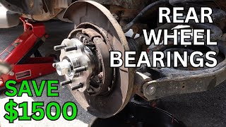 Rear Wheel Bearing Assembly - 2012 Nissan Pathfinder