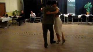 Tihamer Bogdan and Katalin Czidor at Tango Divino in Örebro