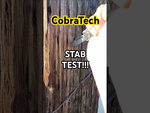 Cobra Tec OTF Review. I Review a CTK-1 Out The Front Automatic Knife from Cobra Tec.