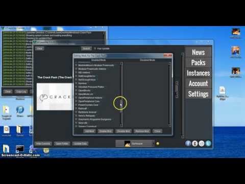 Minecraft Tutorial: How to Install Optifine for The Mindcrack Crack Pack(Minecraft Mod Pack)