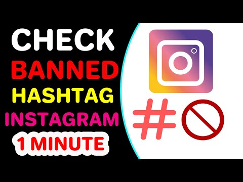 How To Check Banned Hashtags On Instagram 2022 [ in 1 minute ]