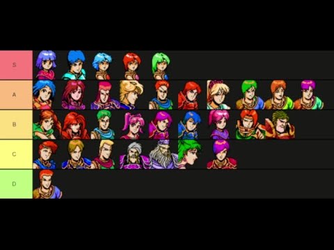 Let's Make a Fire Emblem Gaiden Tier List! (In 15 minutes)