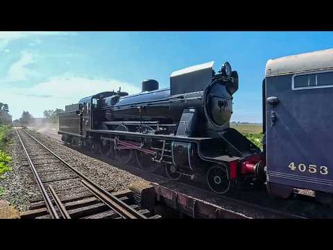 Vulcan Foundry 12E 3925 a pruebas rumbo a Coronel Brandsen