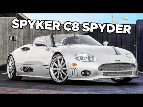 2006 Spyker C8 Spyder Review - More Head Turning Than a Pagani, and a True Future Classic