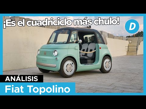 Fiat Topolino: Lo último de Fiat tiene cuatro ruedas, estilo retro y no es un coche | Diariomotor
