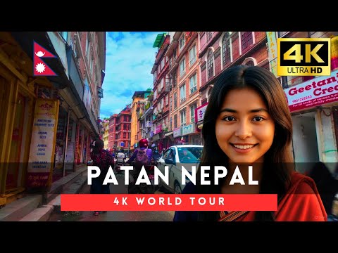🇳🇵Patan, Nepal Walking Tour - 4K Downtown tour｜Aug 2025
