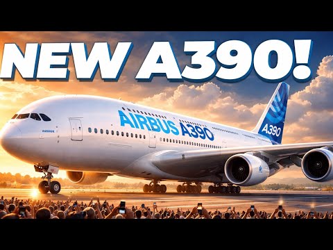 NEW Airbus A390 – The World’s Biggest Passenger Aircraft Revealed!