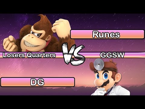 GGSW 142 - Runes (DK) Vs DG (Dr.Mario) Smash Ultimate Losers Quarters