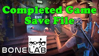 Bonelab 100 Save Game File