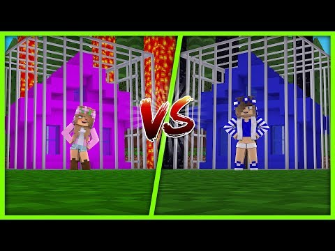 SISTER V SISTER |MOST SECURE BASE | Minecraft Little Kelly Plays