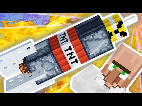 DanTDM - MINECRAFT NUCLEAR MISSILE!!!