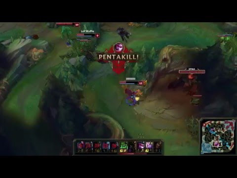 Rekkles Vayne Pentakill - [LOLVNTV]