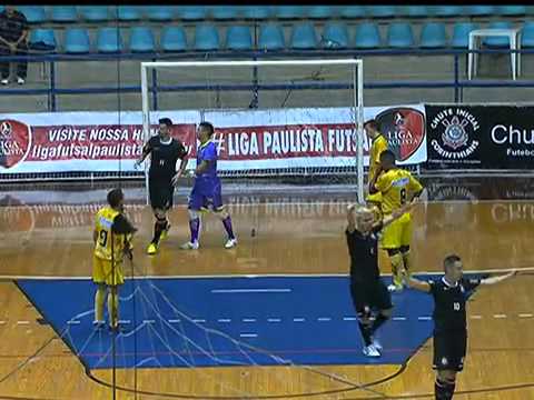 Gols ✰ Corinthians 3 Vs 2 Sertãozinho ✰ Liga Paulista Futsal 2013