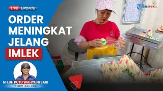 Pesanan Kue Teratai Shian Tou di Bali Meningkat Menjelang Imlek, Kue Favorit Selain Kue Keranjang