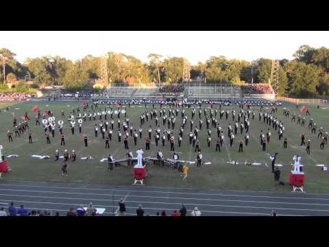 Seminole County Marching Band Festival - Lake Mary High School Marching Rams - 10/18/2014 - CAM 1