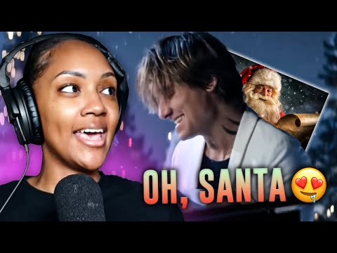A SEXY CHRISTMAS?! | Keith Urban | "I'll Be Your Santa Tonight"