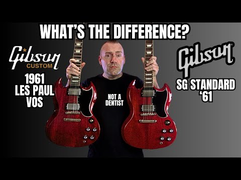 What's The Difference? Gibson Custom 1961 Les Paul SG VOS VS Gibson USA SG Standard 61