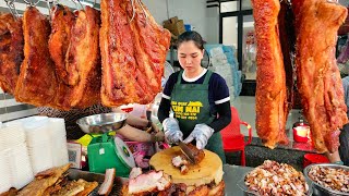 Khách Mua Thịt Quay Ào Ào Theo Từng Top Cao Thủ Ly Ly Chặt Liền Tay.