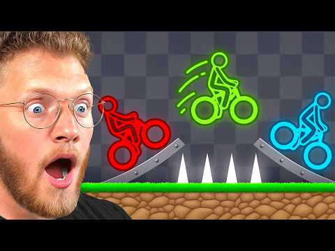 BECKBROS React To Elimination Stickman Bike Race!
