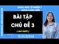 Khoa học tự nhiên 7 Cánh diều | Bài tập chủ đề 3 - Trang 46 - Giải KHTN 7